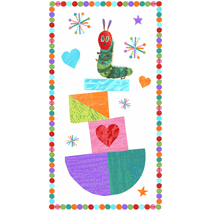 The Very Hungry Caterpillar - Bright White Panel