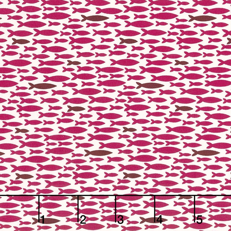 Reef - Fish Sangria Yardage