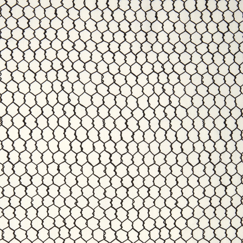 In the Kitchen - Chicken Wire White Yardage