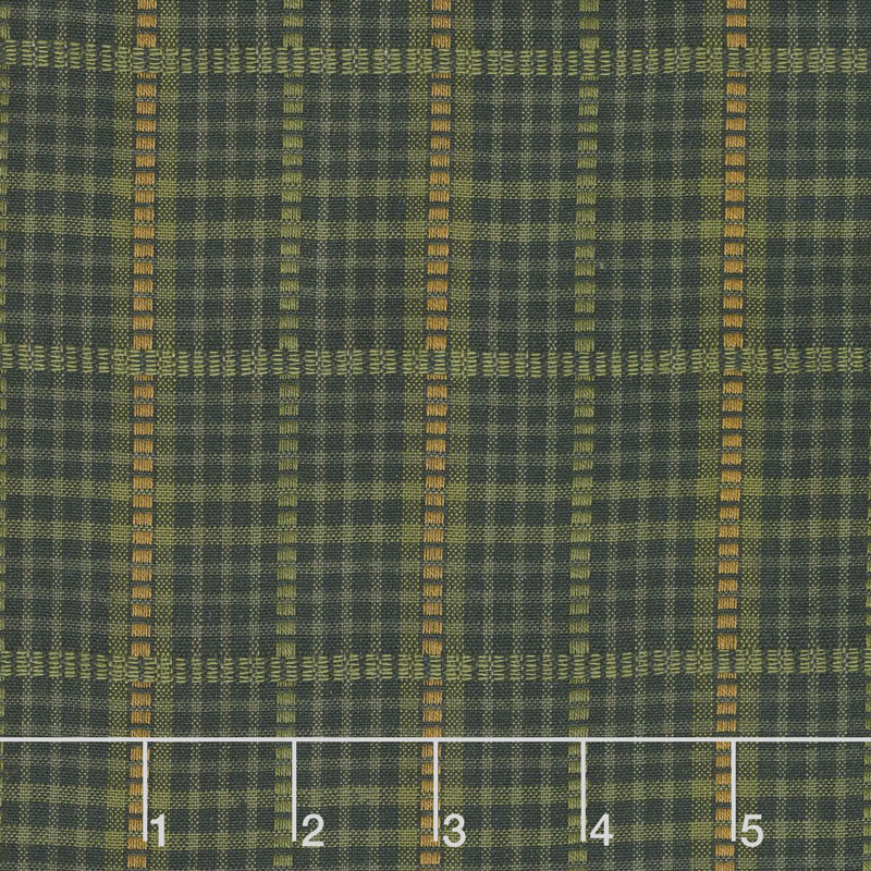 Itty Bitty - Dobbie Plaid Black Yarn Dye Yardage