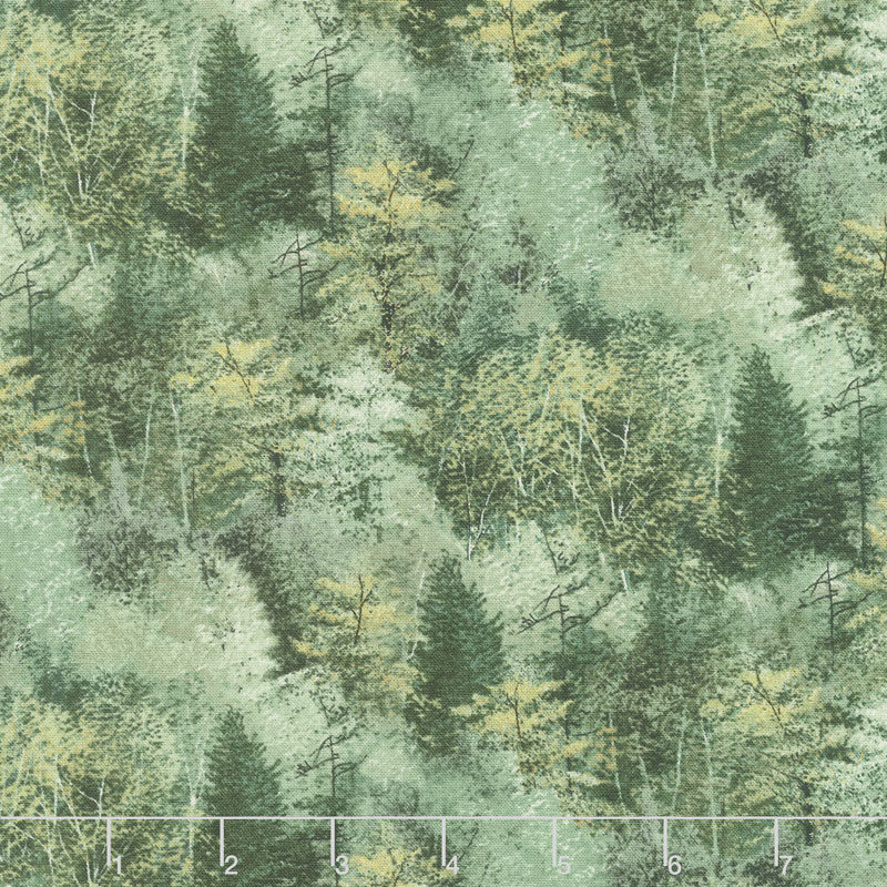 Hidden Valley - Packed Trees Green Yardage