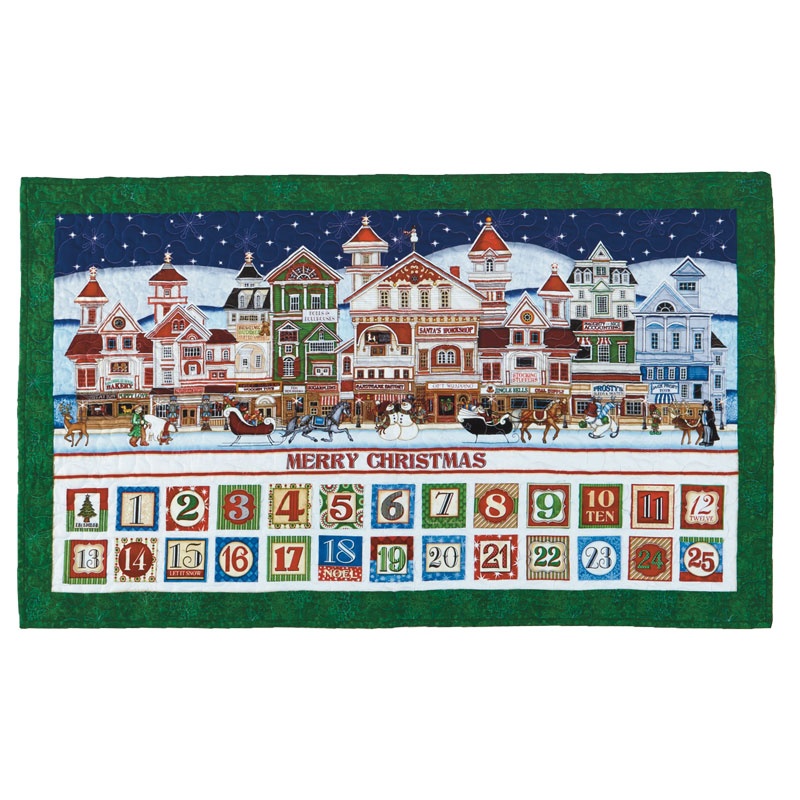 Santa Claus is Coming to Town Advent Calendar Kit