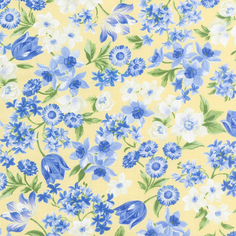 Summer Breeze VI - Spring Garden Yellow Yardage