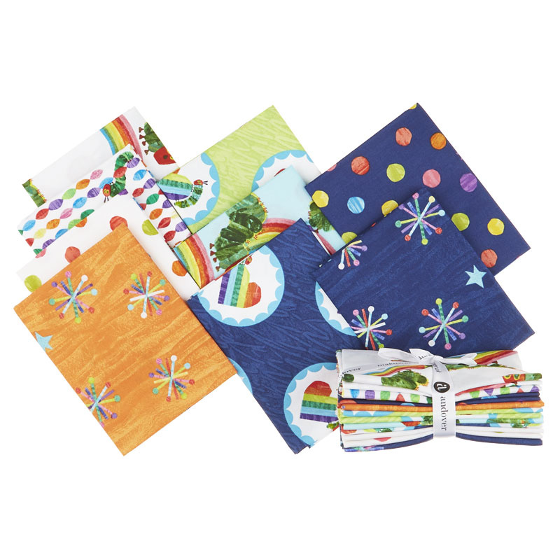The Very Hungry Caterpillar Bright Fat Quarter Bundle