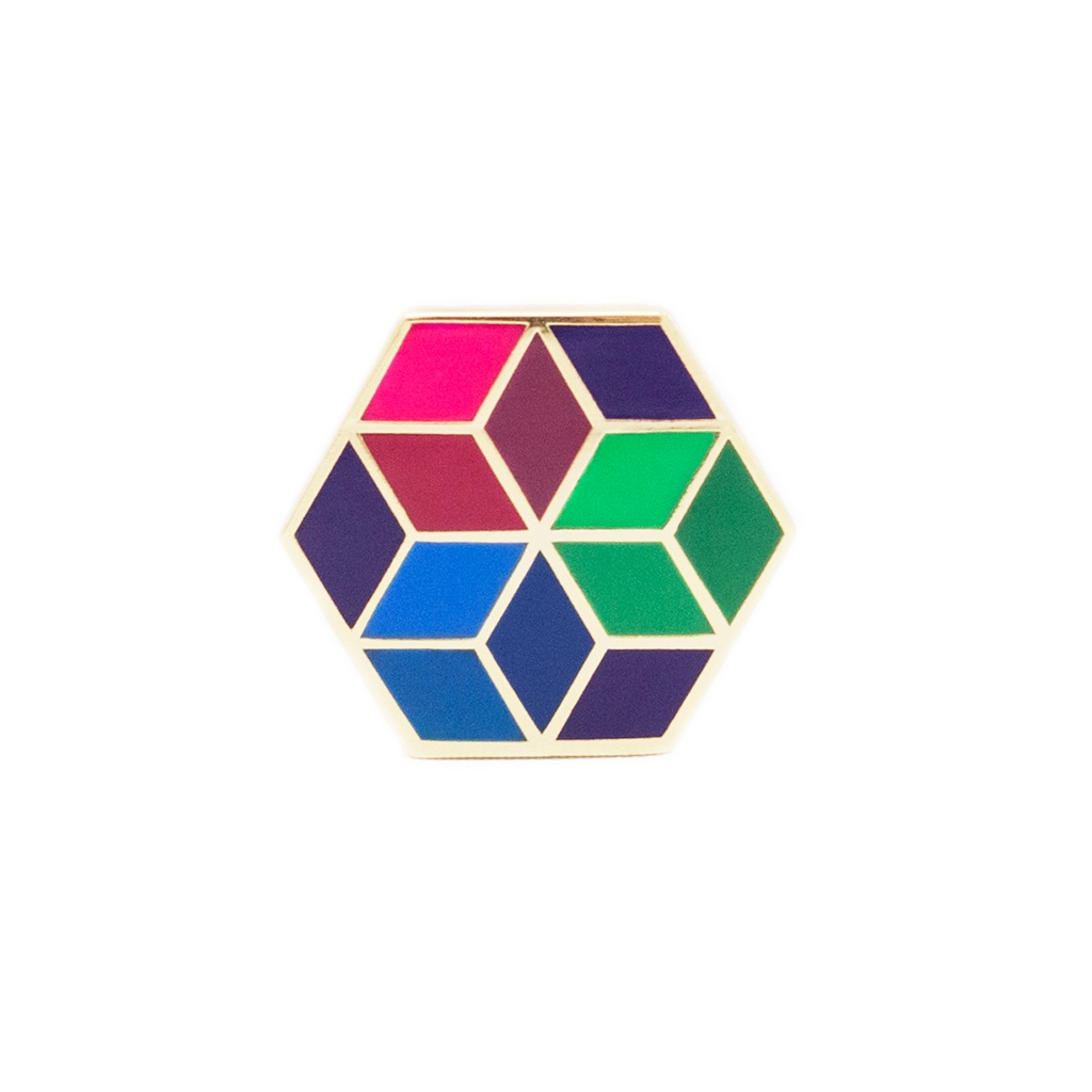 Tumble Blocks Pin by Pin Peddlers