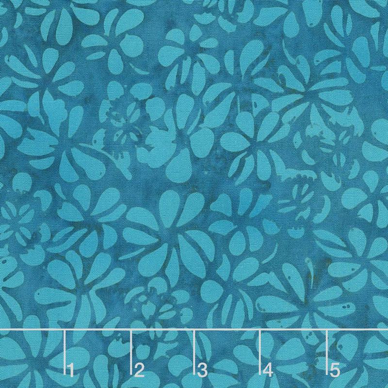 Petal Pushers Batiks - Clover Bermuda Yardage