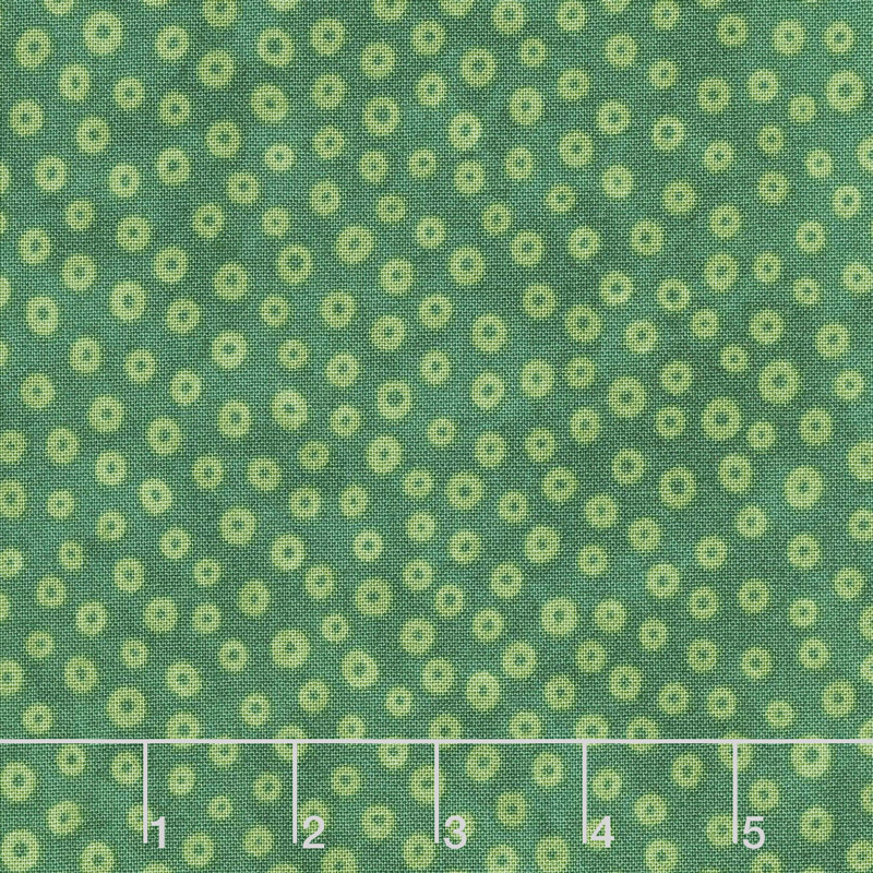 X's and O's - Rainforest Little Cheerios Green Yardage