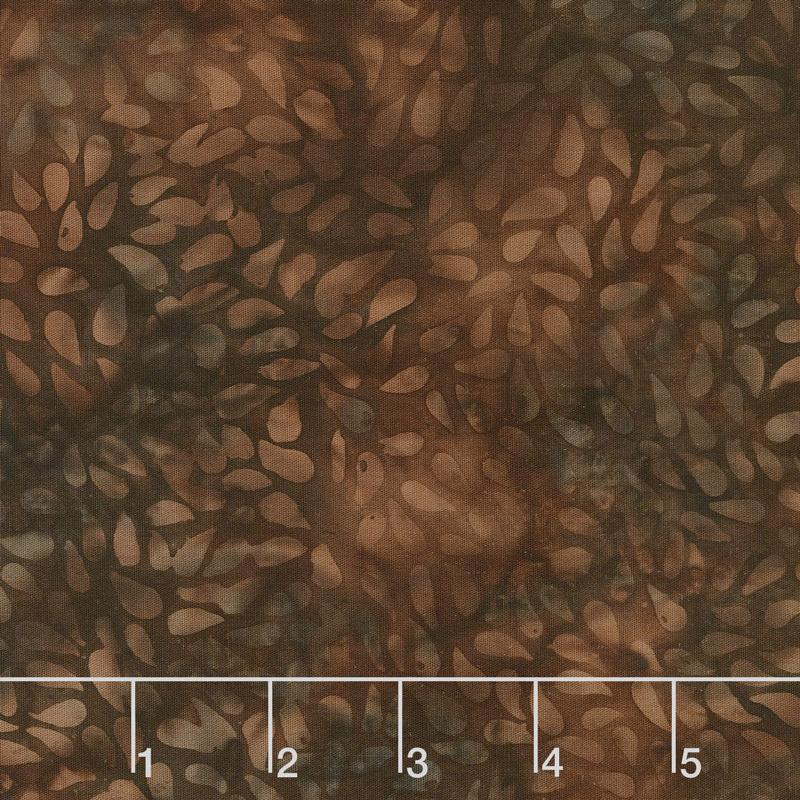 Autumn Harvest Batiks - Tossed Seeds Mink Yardage