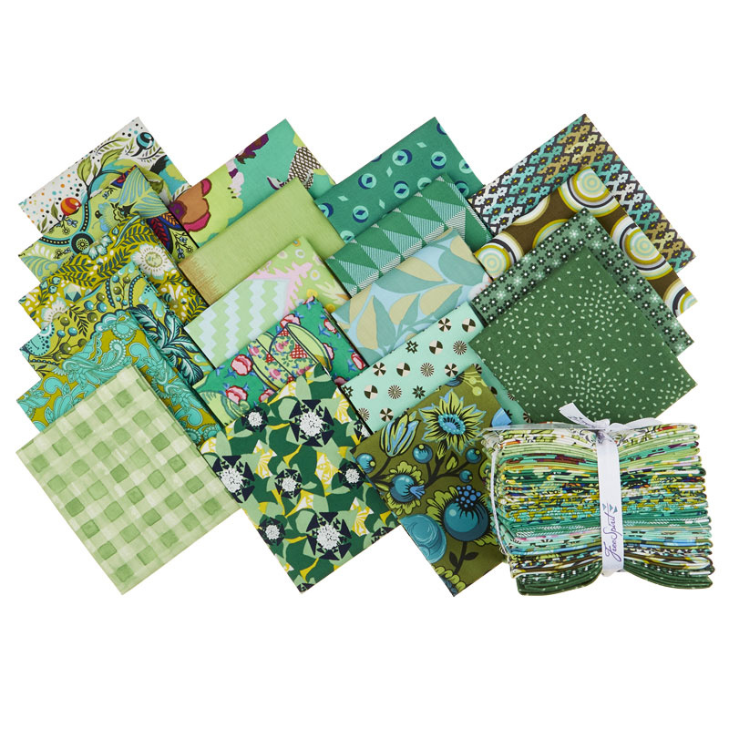 FreeSpirit Mystery Bundles Greens Fat Quarter Bundle