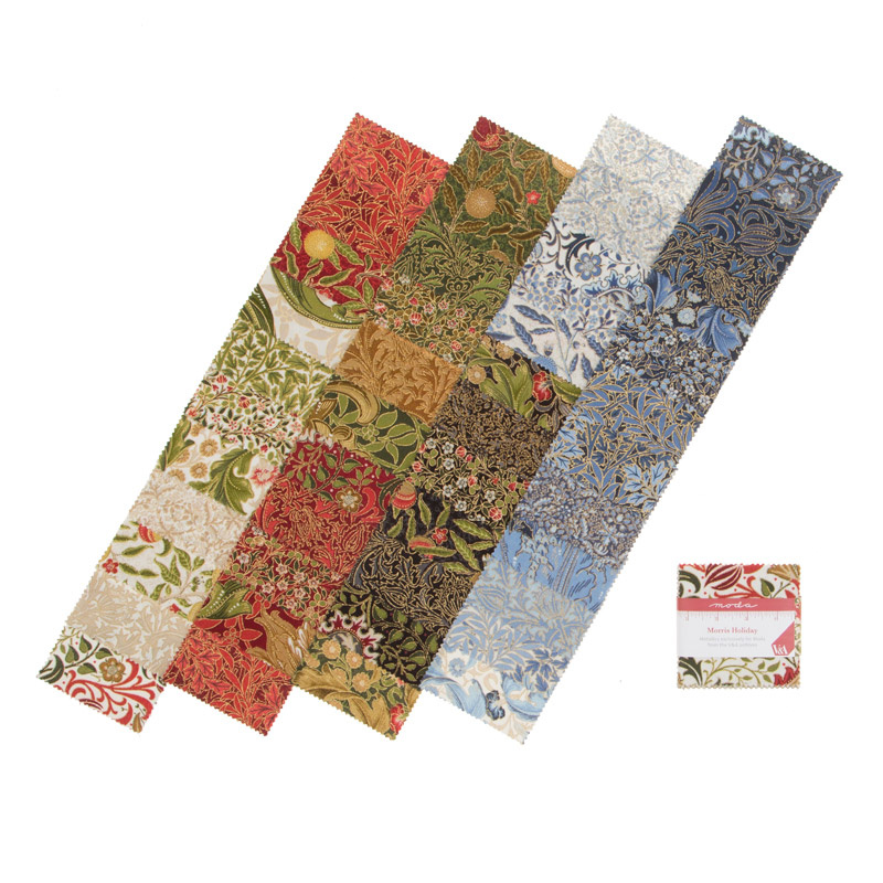 Morris Holiday Metallic Mini Charm Pack