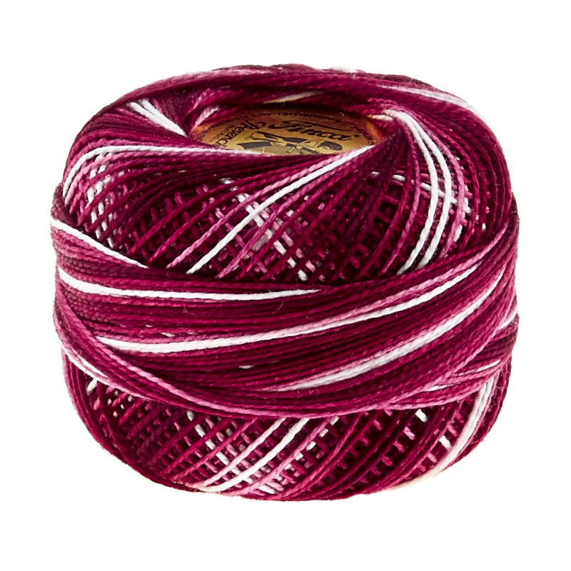 Perle Cotton Thread Size 8 Variegated Mixed Berries