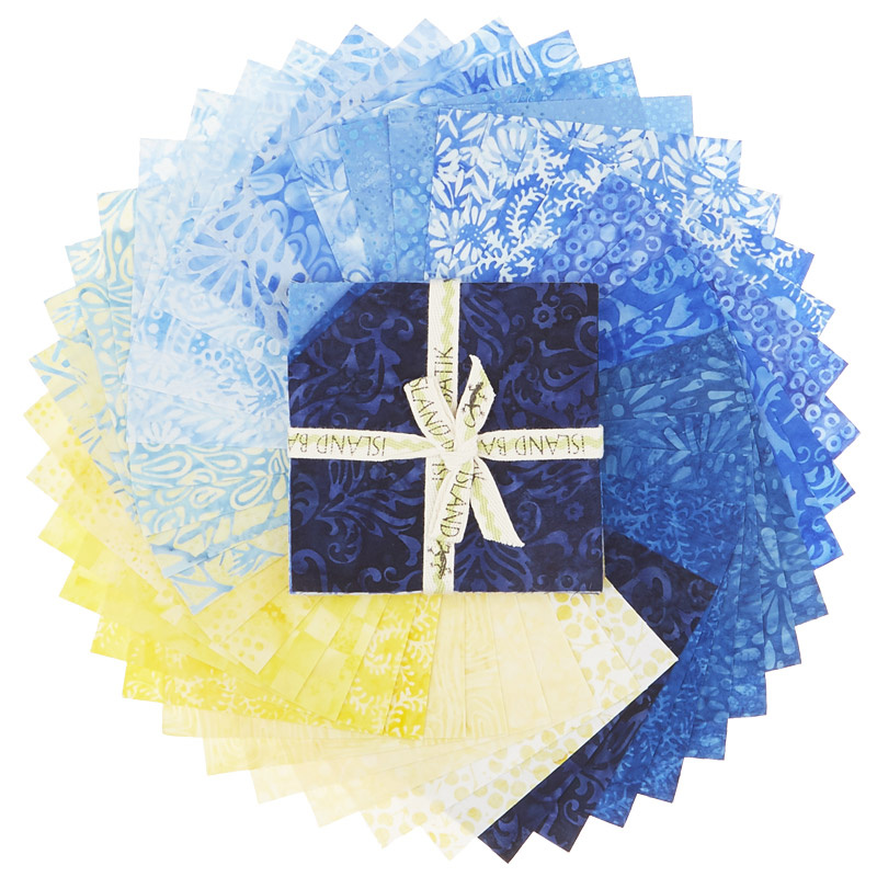 French Blue Batiks Stamps