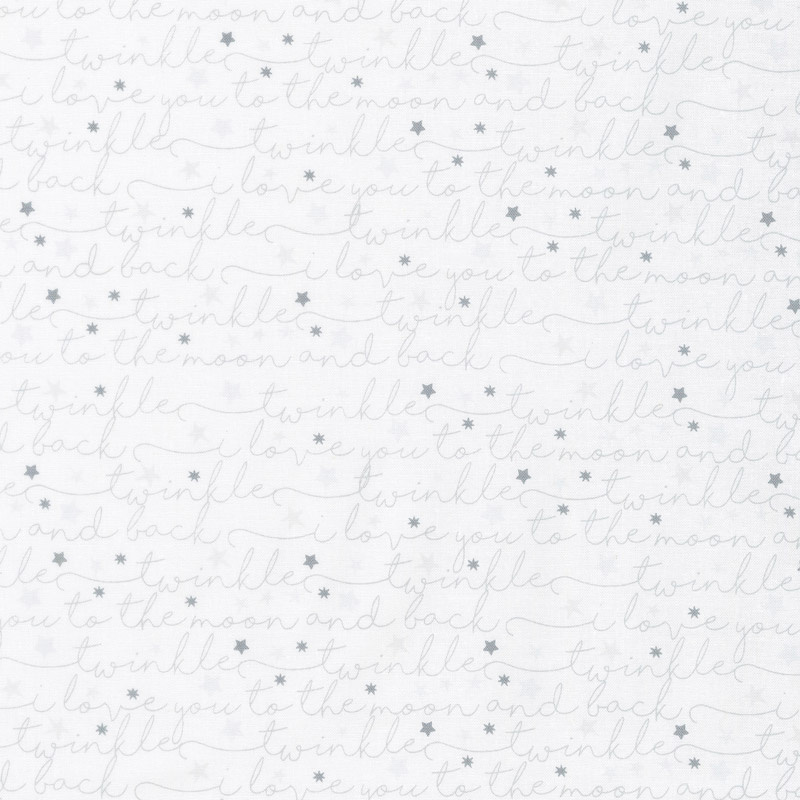 Moon and Stars - Twinkle Twinkle Air Yardage