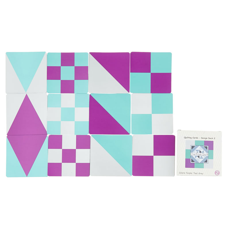 Quilt Block Building Cards - Design Deck 2