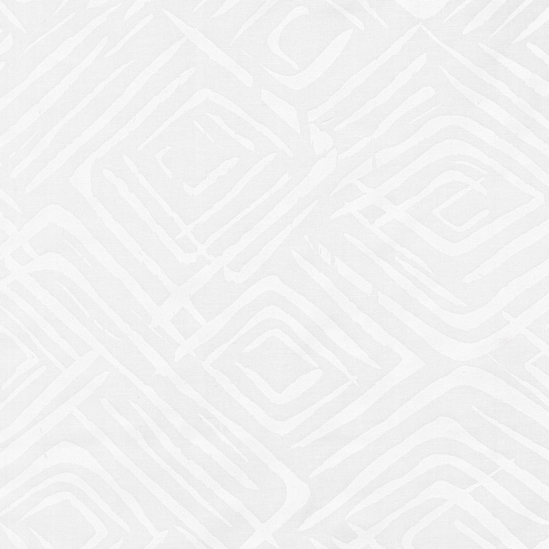 Prismatic - Diamondesque Design White on White 108