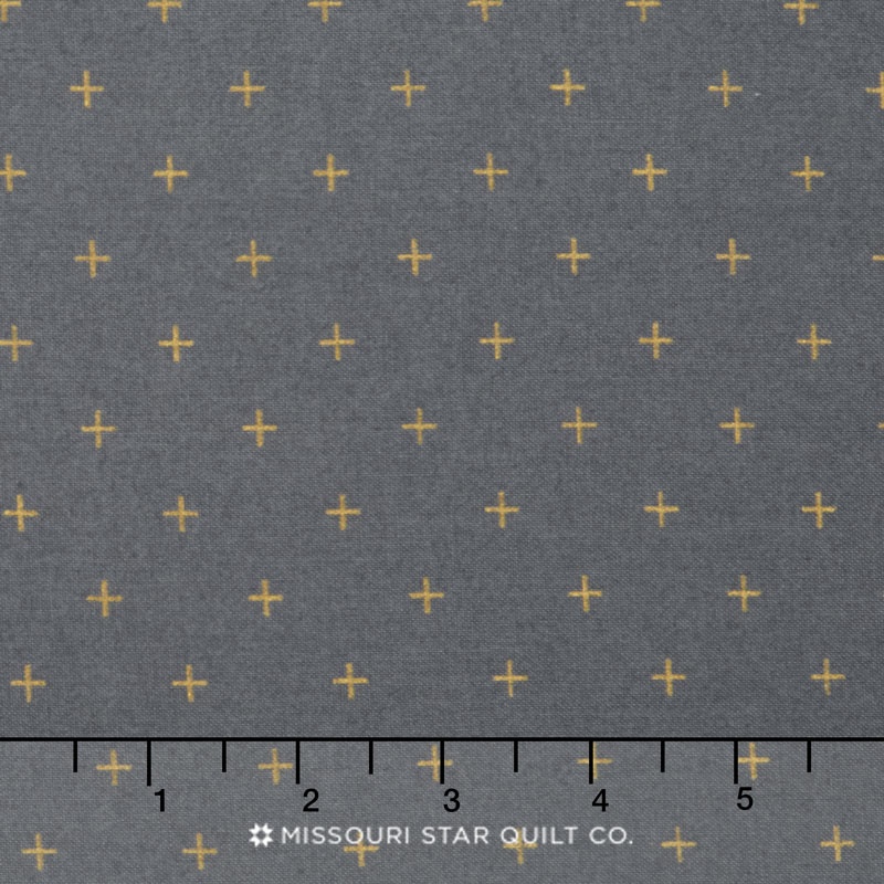 Modern Background Luster - Positive Graphite Metallic Yardage