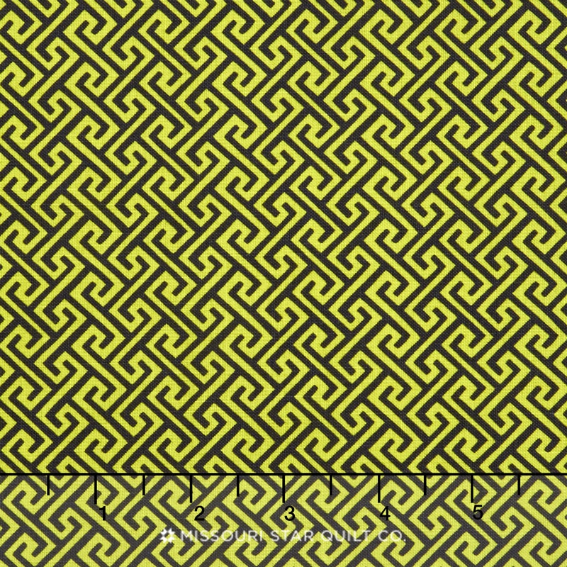Sundance - Geometric Green Yardage