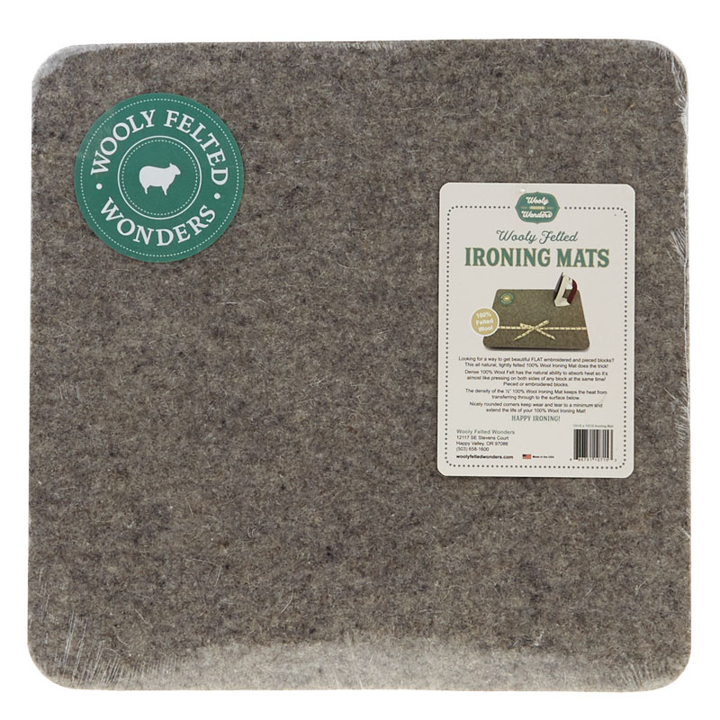 Wooly Felted Ironing Mat 13 1/2