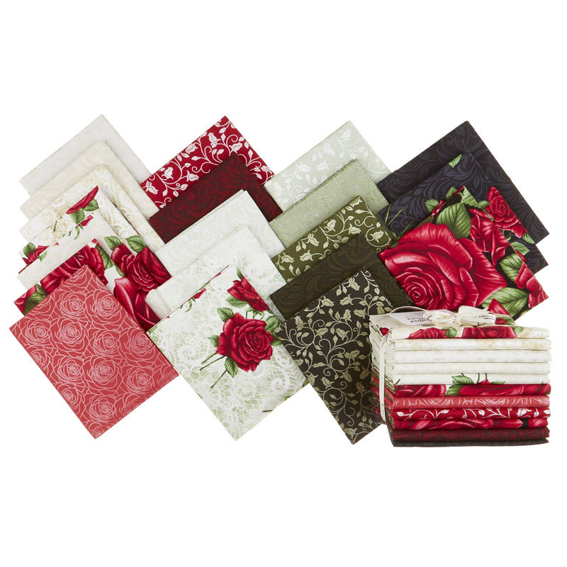 A Festival of Roses Fat Quarter Bundle