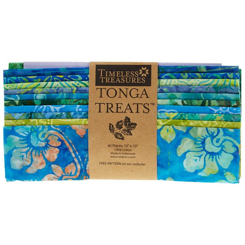 Tonga Treats Batiks - Grasshopper 10