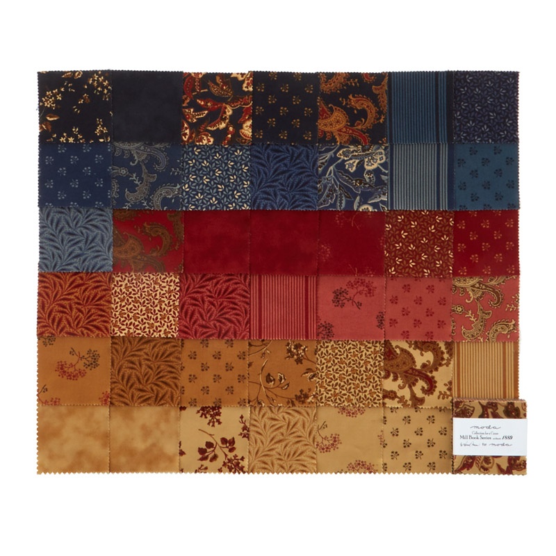 Collection for a Cause - Mill Book - 1889 Mini Charm Pack