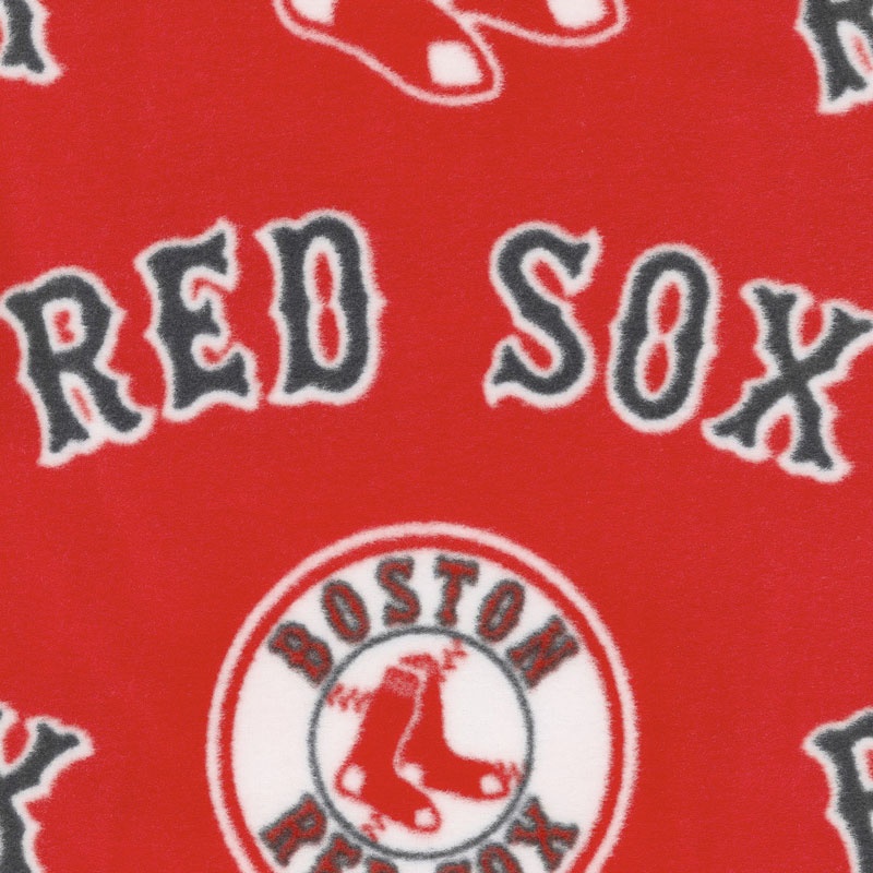 MLB Fleece - Boston Red Sox Red Yardage