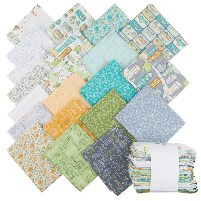 Road Trippin' Fat Quarter Bundle