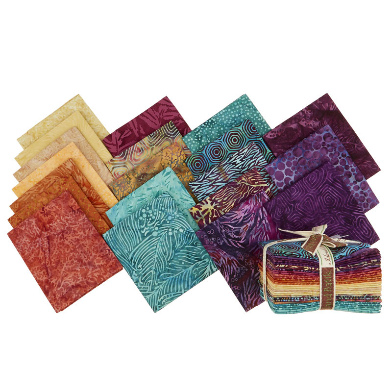 Neptune's Friends Batiks Fat Quarter Bundle