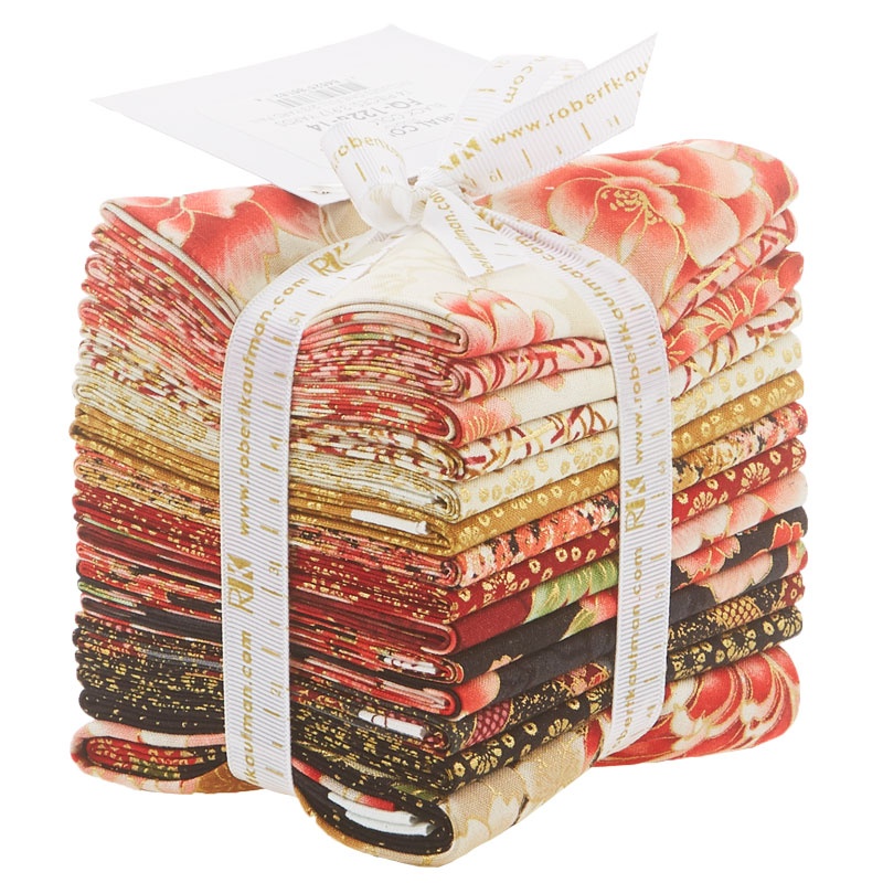 Imperial Collection 13 - Black Metallic Fat Quarter Bundle