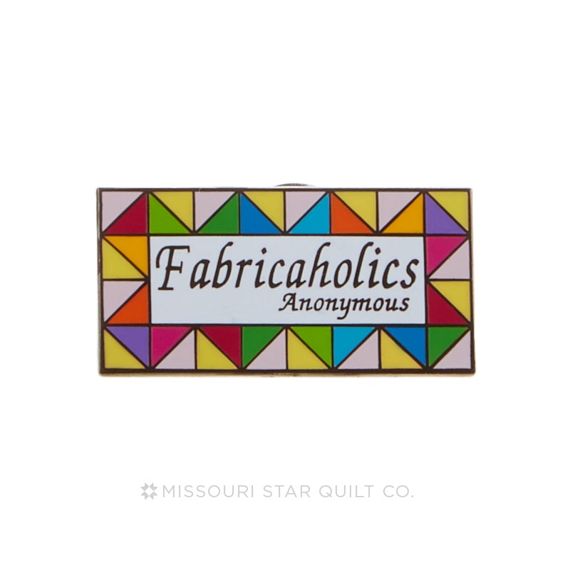 Fabricaholics Pin by Pin Peddlers