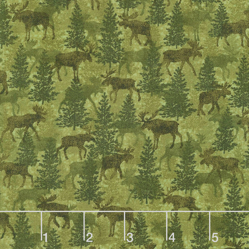 Moose Lake - Moose Crossing Green Yardage
