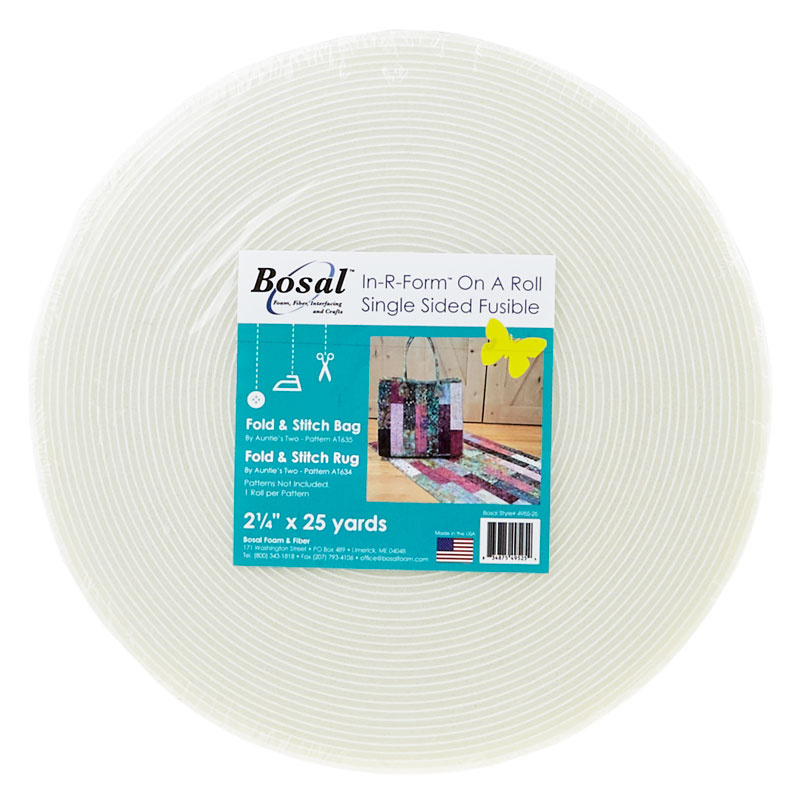 Bosal Katahdin 50 Yard Roll Stabilizer Fabric White 1