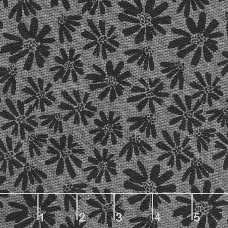 Juniper - Daisy Gray Yardage