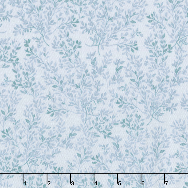 Birdsong - Branches Aqua Yardage
