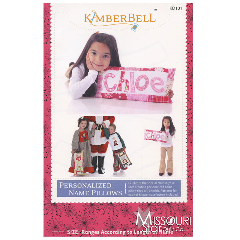 Personalized Name Pillows Pattern