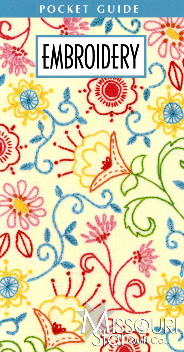 Embroidery Pocket Guide Book Leisure Arts