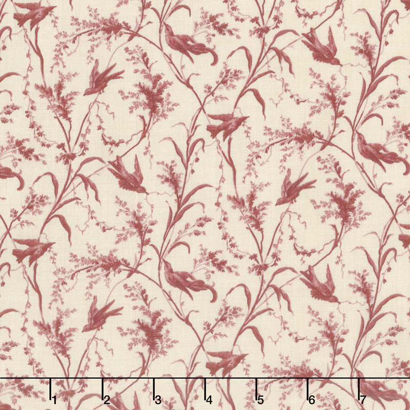 Jardin de Versailles - La Voie Rouge Yardage