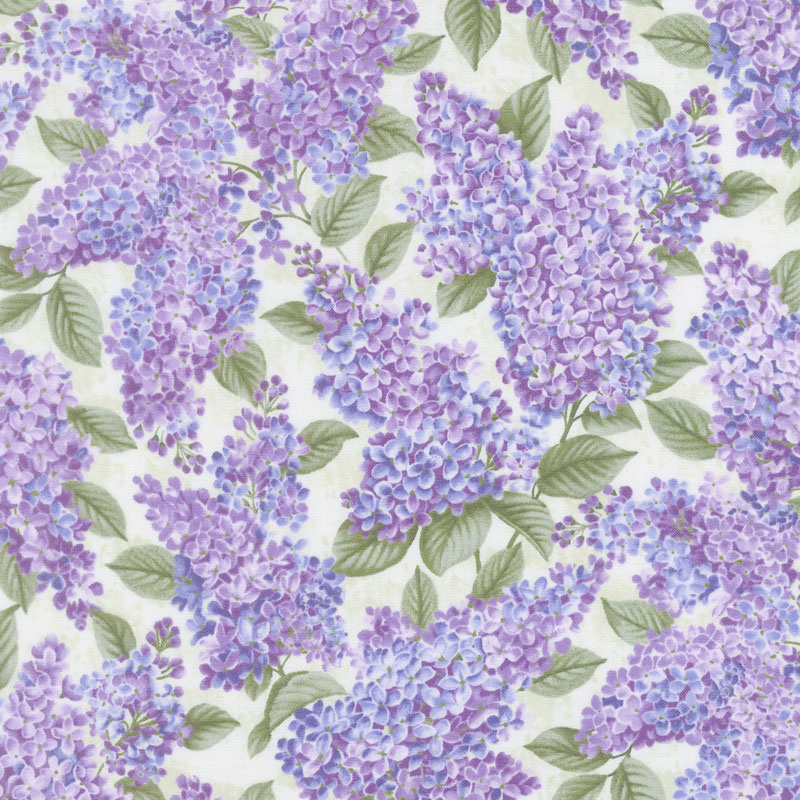 Lilacs in Bloom - Lilacs in Bloom Sage Yardage