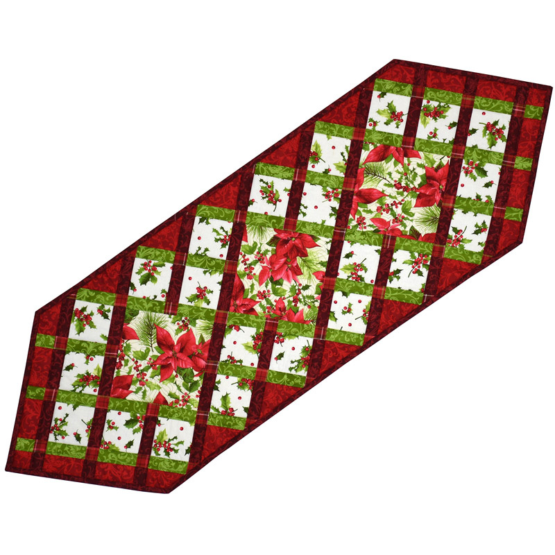 Christmas Ribbons Table Runner Kit