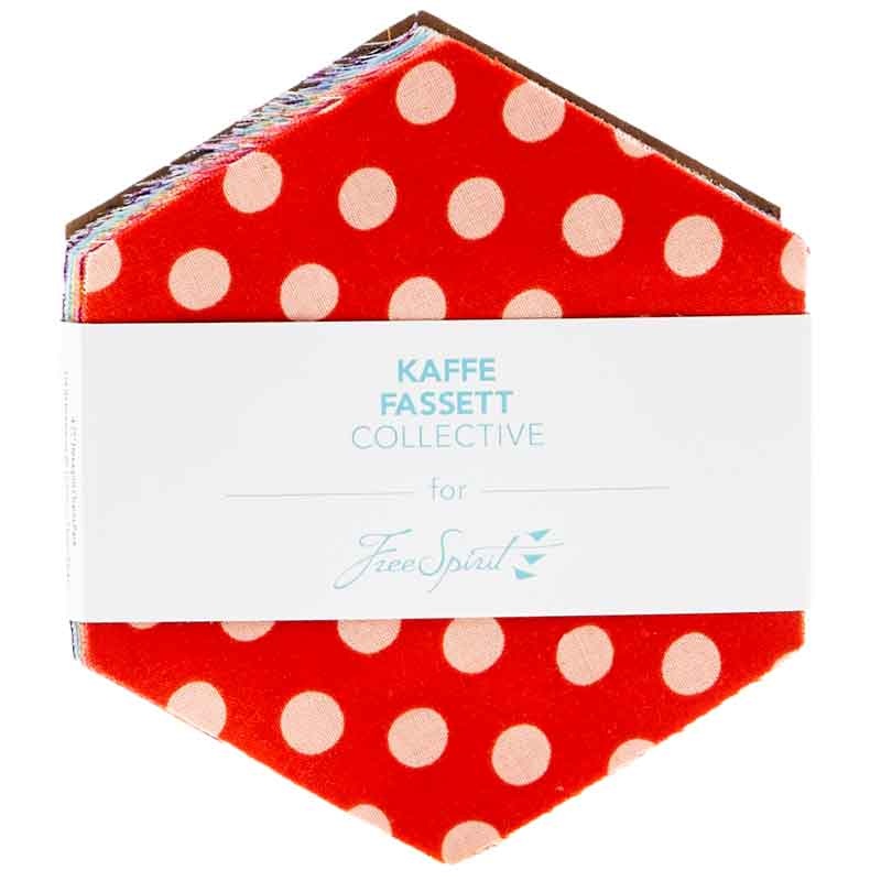Kaffe Classics - Spot Candy Hexagons