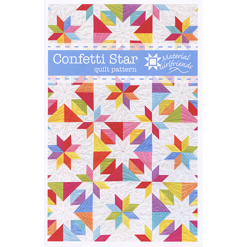 Confetti Star Pattern Material Girlfriends