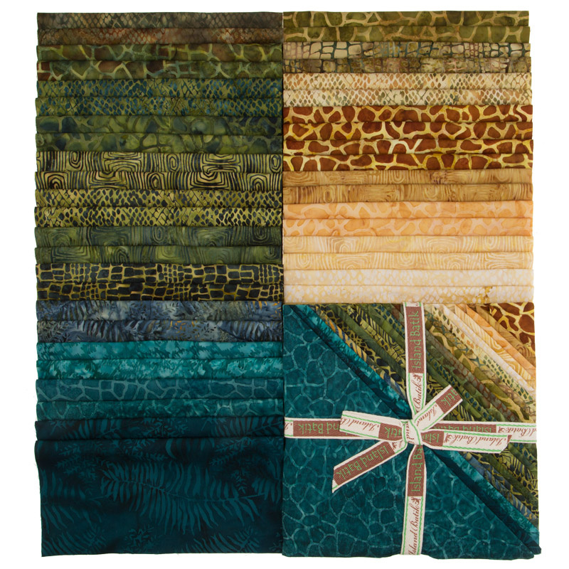 Amazon Jungle Cruise Batiks Stacks