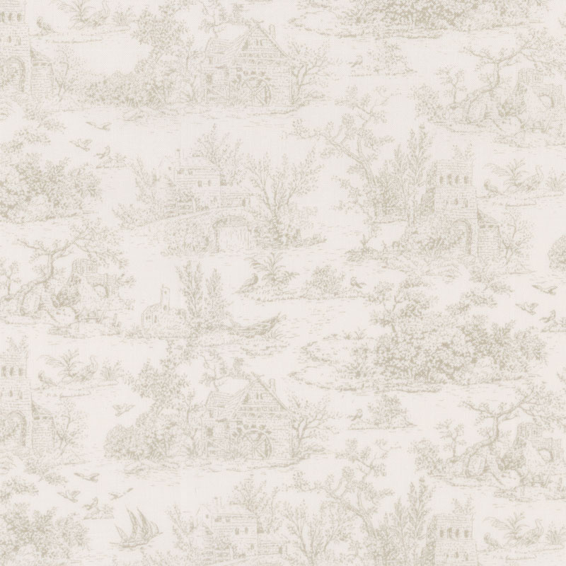 Meredith - Toile Ivory Yardage