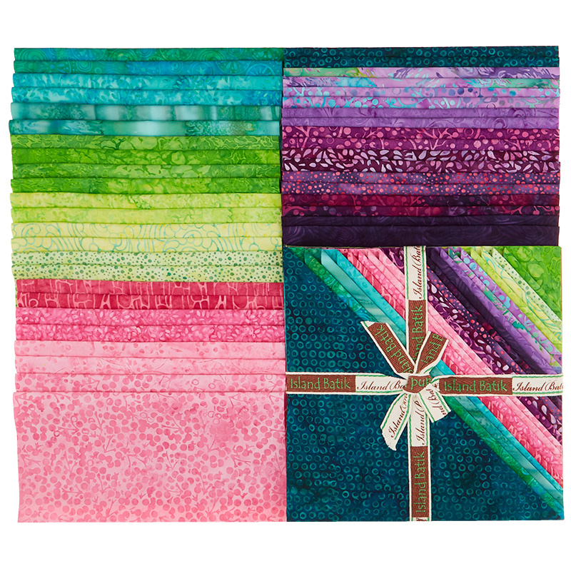 Petal Party Batiks Stacks