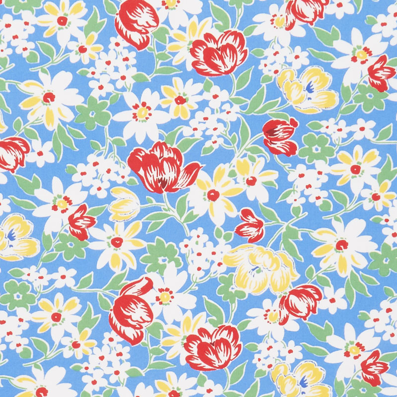 Sugar Sack II - Sweet Bouquet Cornflower Yardage