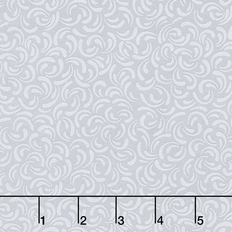 Wilmington Essentials - Silver Linings Scattered Petals Gray Yardage