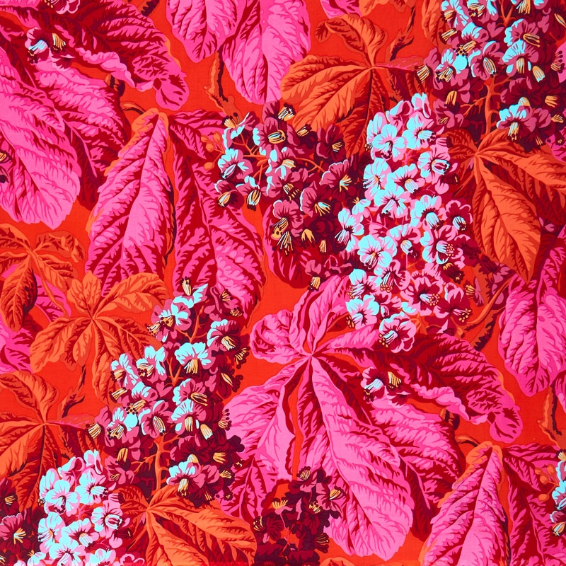 Kaffe Collective Spring 2017 - Sunshine Horse Chestnut Red Yardage