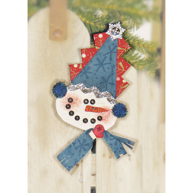Snowman Peppermint Cheesecake Ornament Kit