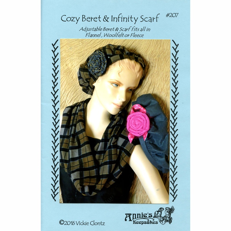 Cozy Beret & Infinity Scarf Pattern