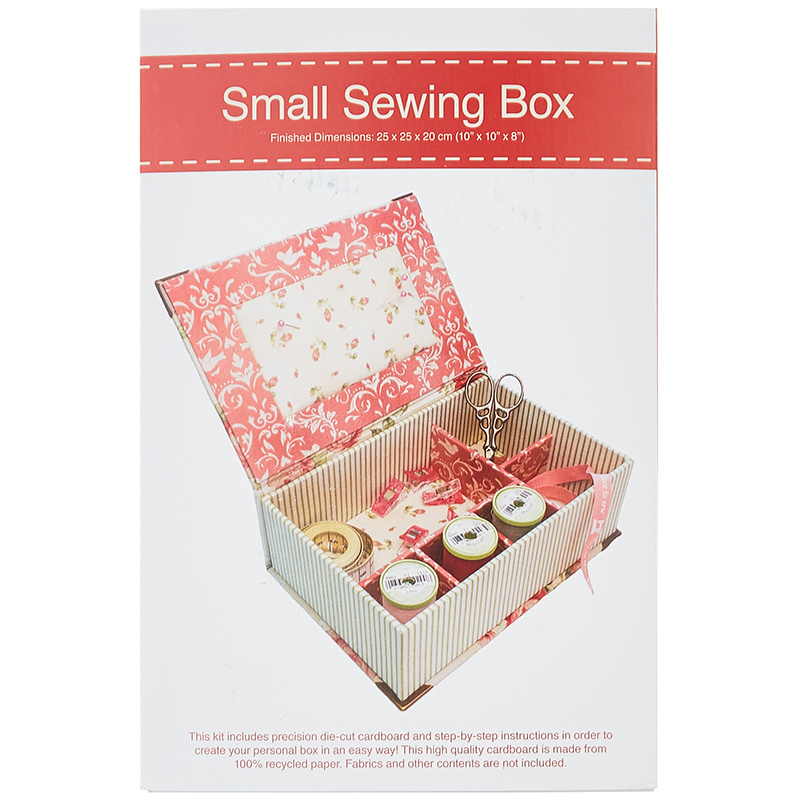 Creative with Cardboard Small Sewing Box Kit Rinske Stevens Des...